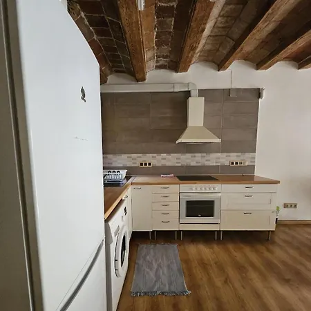 Flat With 2 And Private Terrace Min 32 Days Barcelona