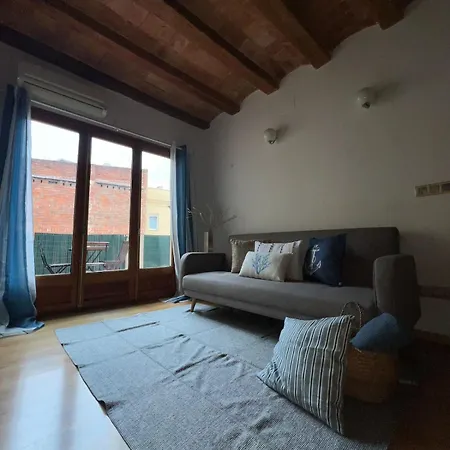 Flat With 2 And Private Terrace Min 32 Days شقة برشلونة