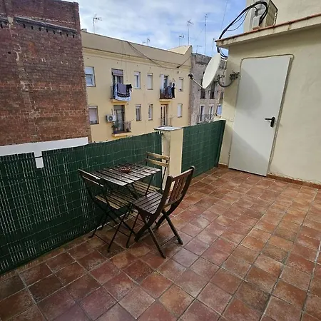 Flat With 2 And Private Terrace Min 32 Days برشلونة